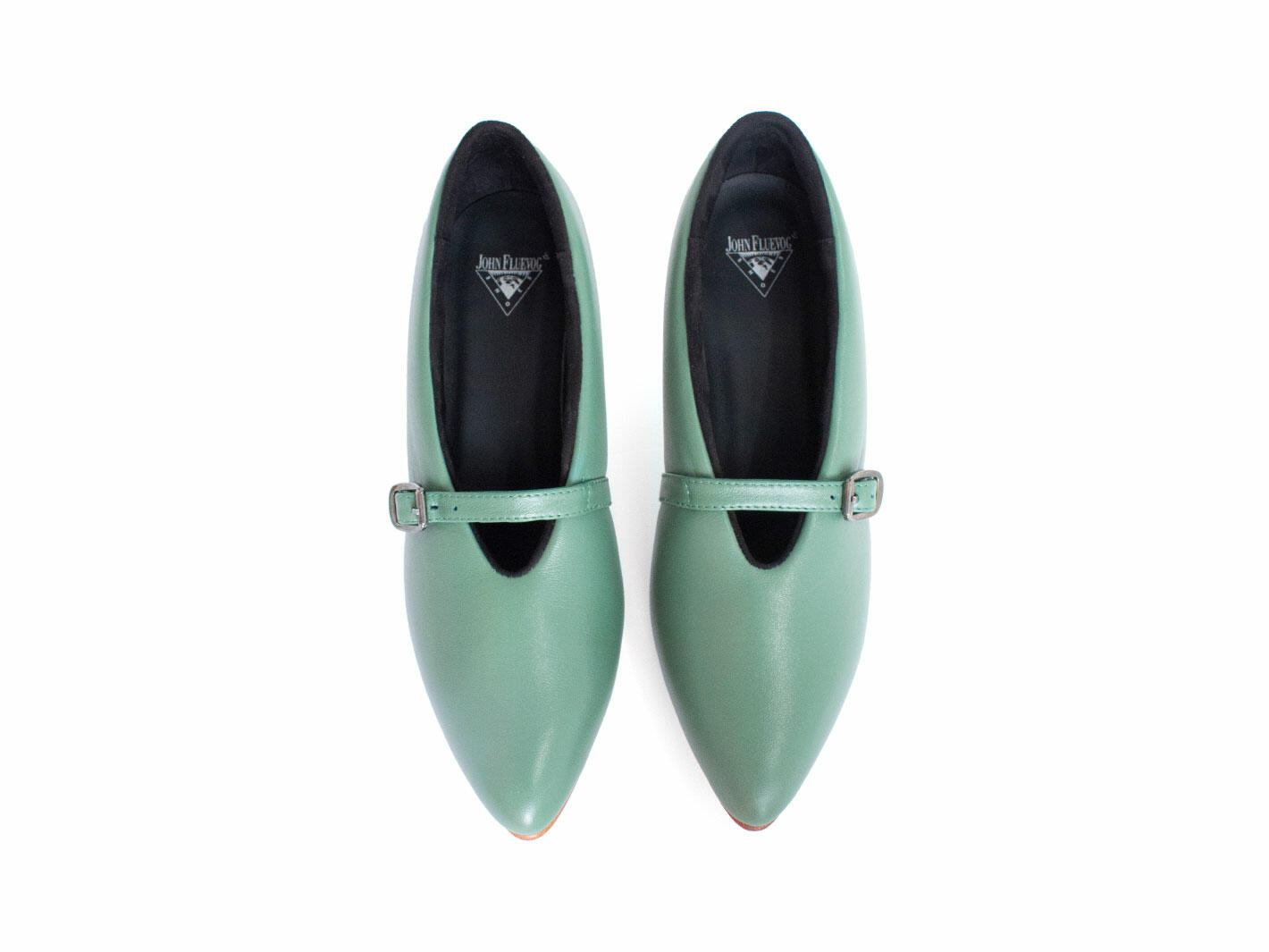 Kit Vert Escarpin rembourré minimaliste: Front