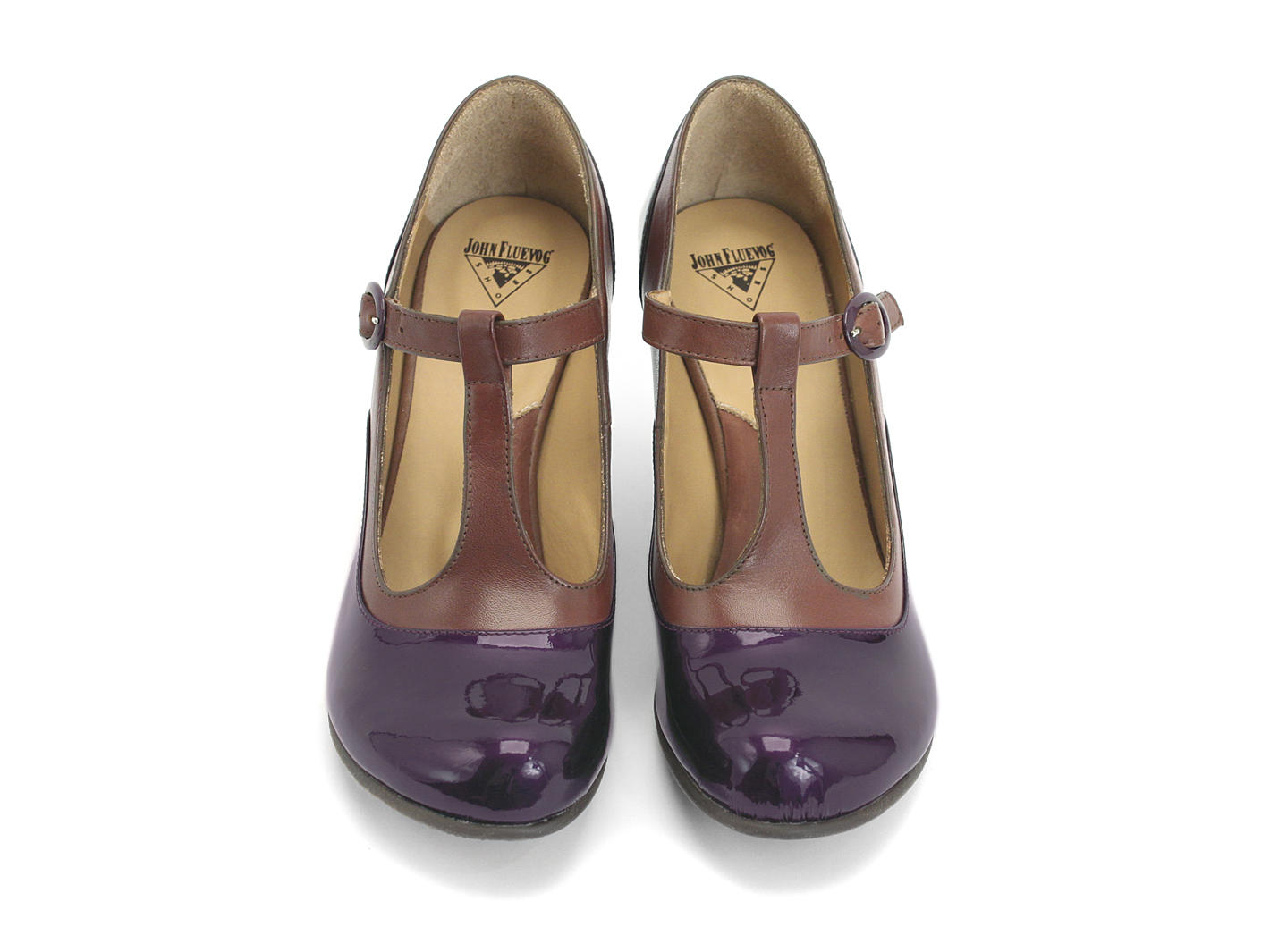 Laura Evans Burgundy & Brown