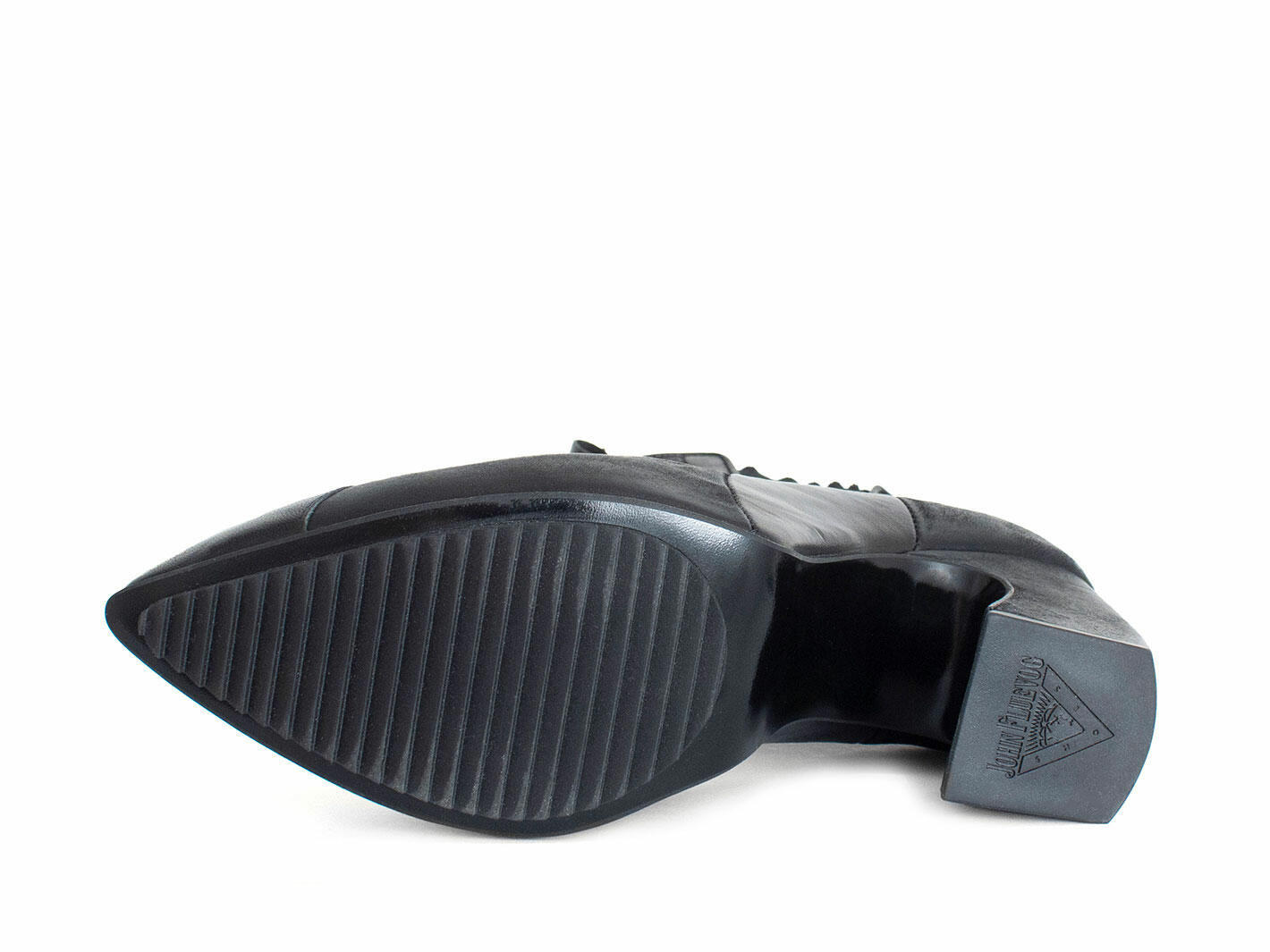 Le Mans Black Platform Chelsea Boots: Sole