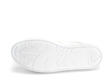 Leeside White Lace-Up Sneakers: Sole