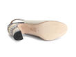 Levitation Gris Slingback with scalloped trim: Sole