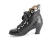Licia black Scalloped ankle boot: Profile inside