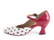 Lily-Rose Heart/Red D’orsay mary jane heel: Profile inside