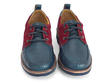 Little Wing Blue Boat shoe with wings: Front