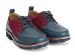 Little Wing Blue Boat shoe with wings: Quarter view