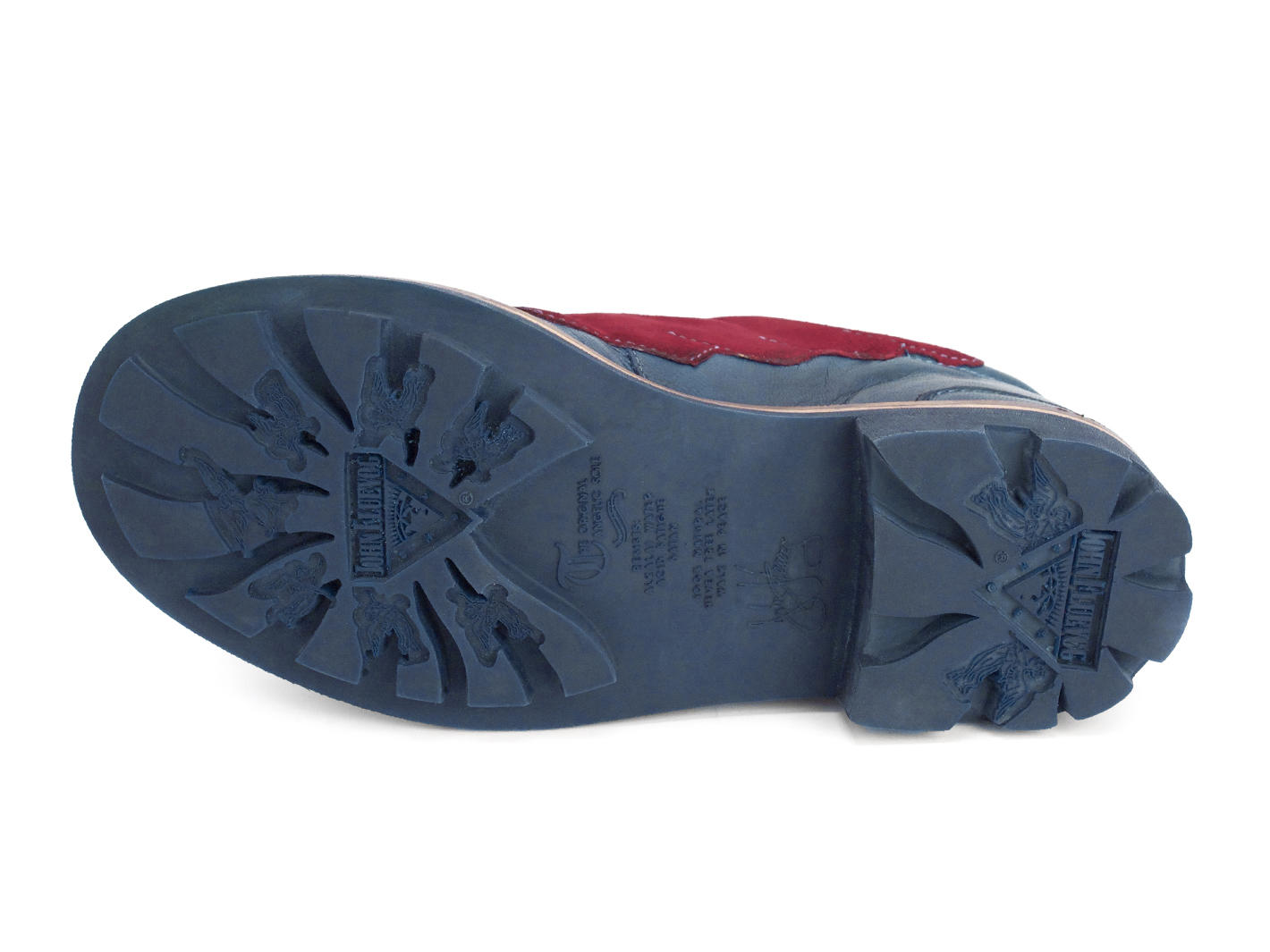 Little Wing Blue Boat shoe with wings: Sole