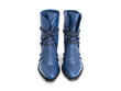 Luana Bleu Bottine à lacets: Front