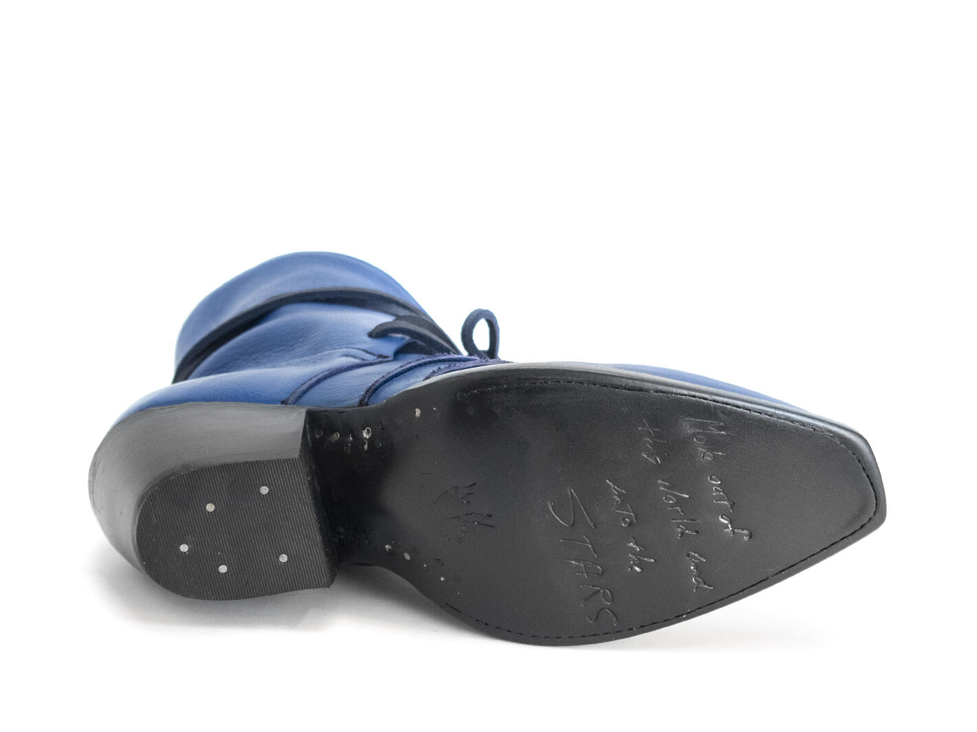 Luana Bleu Bottine à lacets: Sole