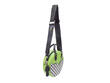 Lucy Green/Check Round leather bag