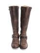 Luna Brown Tall buckled boot