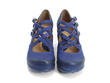 Luxon Blue Multi-strap mary jane