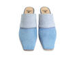 Majesty Blue pony Mule à talon: Front
