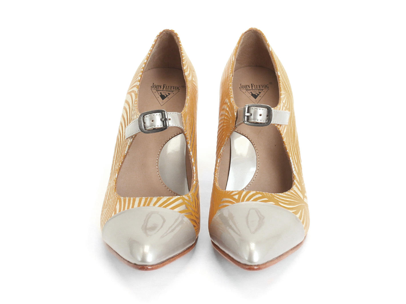 Malala Jaune/Argent Charles IX à bout vernis: Front