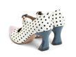Malala Poney blanc Charles IX à bout vernis: Front
