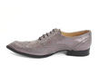 Malvern Silver Bumped toe brogue: Profile inside