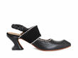 Marin Black Slingback mary jane: Profile inside