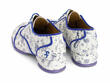 Martha Mappemonde Chaussure contrastée à lacets: Back