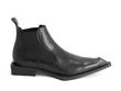 Matlock Black Wicked chelsea boot: Profile outside