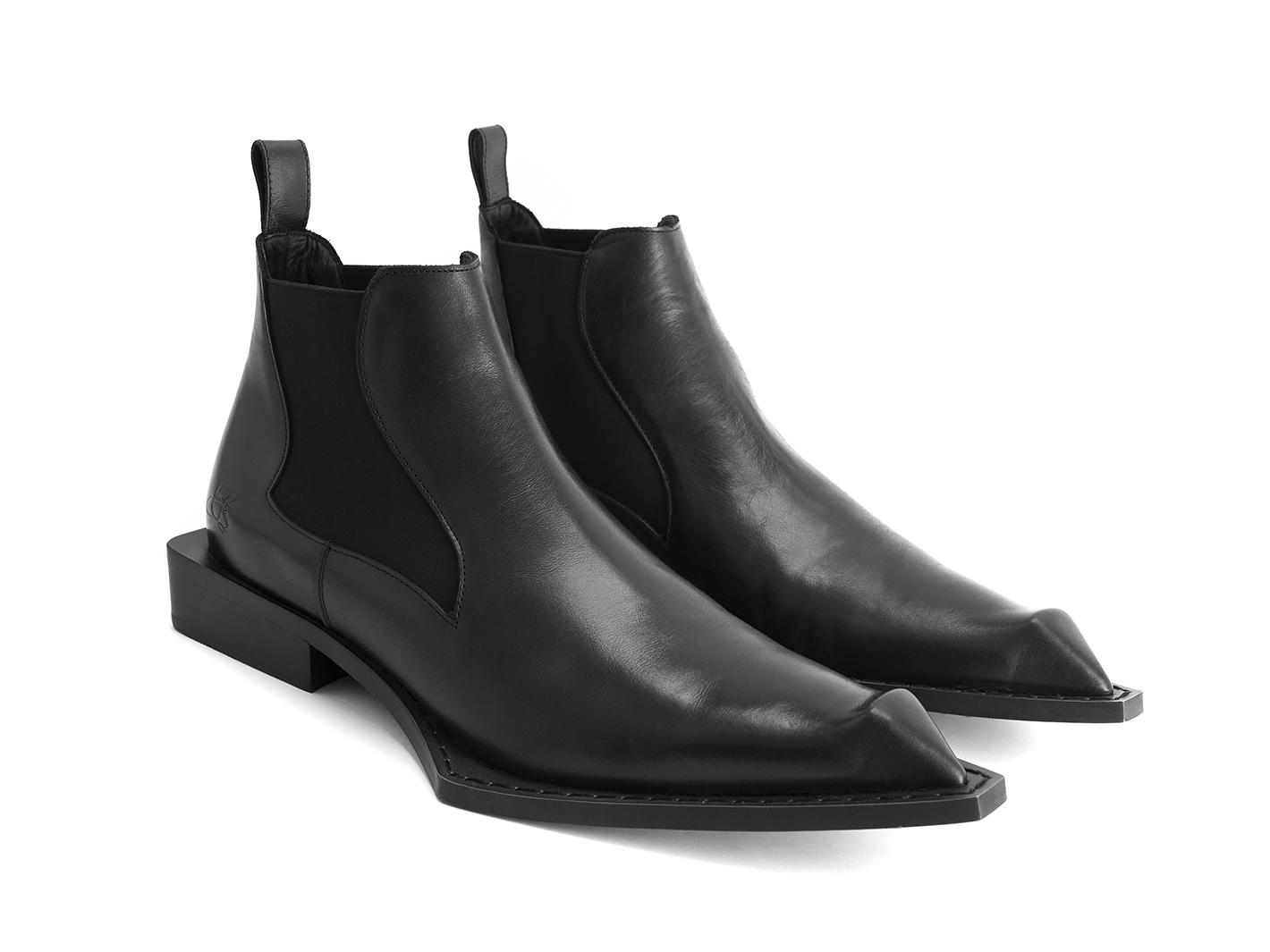 Matlock Noir Bottillon cambré ensorcelant: Quarter view