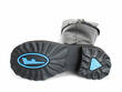 Maxi Noir Botte haute avec sangles: Sole