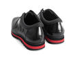McNally Black/Red Zigzag accent sneaker: Back