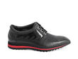 McNally Black/Red Zigzag accent sneaker: Profile outside