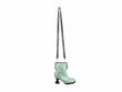 Miss Molly Bag Metallic Green Shoe-shaped purse