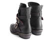 Mitchell Black Studded ankle boot: Back