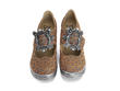 Monika JF Monogram Custom buckled mary jane: Front
