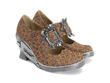 Monika JF Monogram Custom buckled mary jane: Quarter view