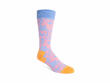 Monkey Vog Socks Pink/Blue Custom floral sock