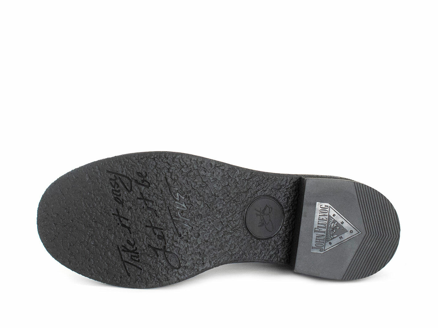 Nap Noir/Blanc Botte cambrée à semelle de crêpe: Sole