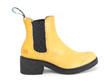 Nap Yellow Crêpe-Soled Chelsea Boots: Profile outside