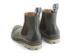 Nathan Green Leather Chelsea Boots: Back