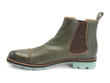 Nathan Green (Light Sole) Leather Chelsea Boots: Profile inside