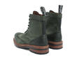 Newell (Unlined) Green Brogued Lace-Up Boot