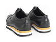 Nick Black Brogued oxford sneaker: Back