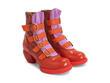 Nigel Orange/Rose Bottillon avec boucles: Quarter view