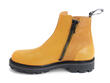 No. 30 Yellow Buckled Angel boot: Profile inside