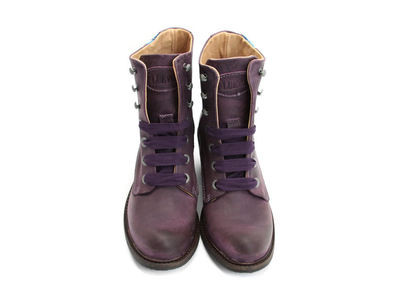 Nuni Violet Lace-Up Winter Boot