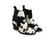 Odlum Cow Brogue Chelsea Boots: Quarter view