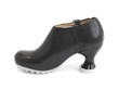 Opposition Black Sexy side-buckled heel: Profile inside