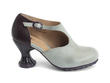 Opposition Blue & Purple Sexy side-buckled heel: Profile outside