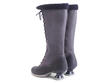 Optimist Purple Tall lace-up boot: Back