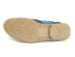 Orbit Blue/Brown Brogue Wingtip Derby Shoes: Sole