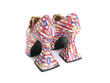Original Fluevog x Bas Kosters Original Talon plateforme baroque: Back
