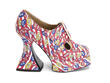Original Fluevog x Bas Kosters Original Talon plateforme baroque: Profile outside