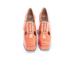 Original Orange Talon plateforme baroque: Front