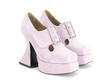 Original Rose Talon plateforme baroque: Quarter view