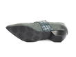 Pilgrim Green Buckled Victorian Loafers: Sole